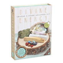 Load image into Gallery viewer, Divine Energy Smudge and Stone Wellness Kit
