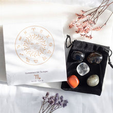 Load image into Gallery viewer, Scorpio Crystal Tumblestone Set