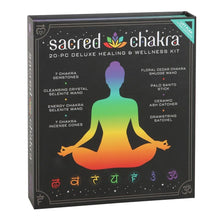 Load image into Gallery viewer, Sacred Chakra Deluxe Healing and Wellness Kit
