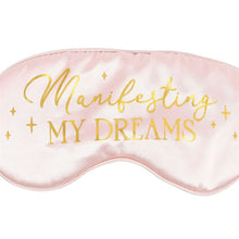 Load image into Gallery viewer, Manifesting My Dreams Satin Sleep Mask
