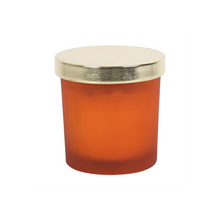 Load image into Gallery viewer, Sacral Chakra Orange Crystal Chip Candle