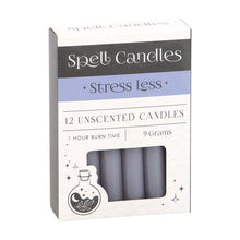 Load image into Gallery viewer, Pack of 12 Stress Less Spell Candles