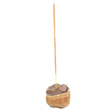 Load image into Gallery viewer, Tiger&#39;s Eye Crystal Incense Stick Holder
