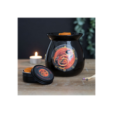 Load image into Gallery viewer, Beltane Wax Melt Burner Gift Set by Anne Stokes