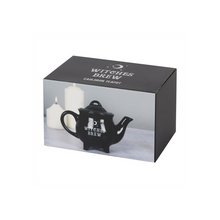 Load image into Gallery viewer, Witches Brew Black Ceramic Tea Pot