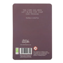 Load image into Gallery viewer, Cancer Zodiac Necklace Card