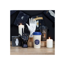 Load image into Gallery viewer, Black Ceramic Palmistry Hand Ornament