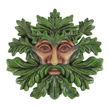 Load image into Gallery viewer, Green Man Resin Wall Plaque

