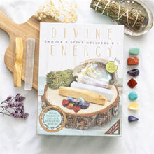 Load image into Gallery viewer, Divine Energy Smudge and Stone Wellness Kit