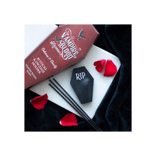 Load image into Gallery viewer, Vampire Blood Incense Sticks and Coffin Holder