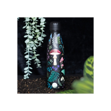 Load image into Gallery viewer, Dark Forest Print Metal Water Bottle
