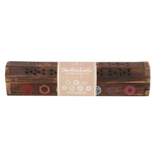 Load image into Gallery viewer, Chakra Wooden Mixed Incense Box Set
