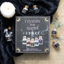 Load image into Gallery viewer, Crystals for Spells Crystal Chip Bottle Gift Set
