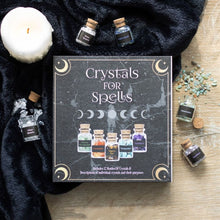 Load image into Gallery viewer, Crystals for Spells Crystal Chip Bottle Gift Set