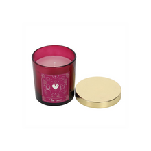Load image into Gallery viewer, The Lovers Red Rose Tarot Candle
