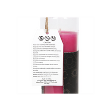 Load image into Gallery viewer, Floral 'Friendship' Spell Tube Candle