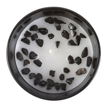 Load image into Gallery viewer, Scorpio Black Oudh Gemstone Zodiac Candle