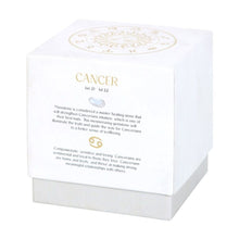 Load image into Gallery viewer, Cancer sign Orange & Chamomile Gemstone Zodiac Candle