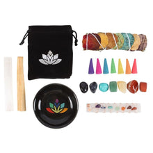 Load image into Gallery viewer, Sacred Chakra Deluxe Healing and Wellness Kit

