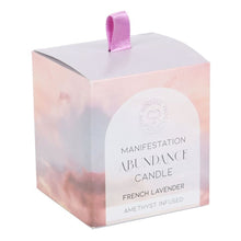 Load image into Gallery viewer, Abundance French Lavender Crystal Chip Candle
