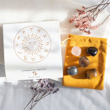 Load image into Gallery viewer, Capricorn Crystal Tumblestone Set