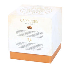 Load image into Gallery viewer, Capricorn Sandalwood & Jasmine Gemstone Zodiac Candle