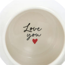 Load image into Gallery viewer, Love Heart Hidden Message Rounded Mug
