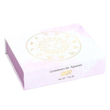 Load image into Gallery viewer, Aquarius Crystal Tumblestone Set