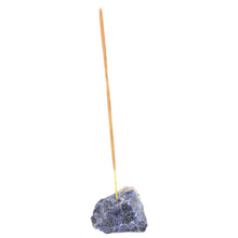 Load image into Gallery viewer, Sodalite Crystal Incense Stick Holder
