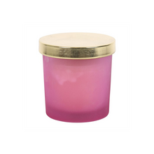 Load image into Gallery viewer, Crown Chakra Blackberry Crystal Chip Candle