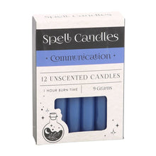 Load image into Gallery viewer, Pack of 12 Communication Spell Candles