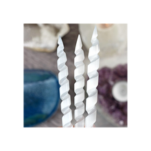 Load image into Gallery viewer, Round Point Selenite Spiral Wand
