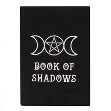 Load image into Gallery viewer, Book of Shadows Velvet A5 Notebook