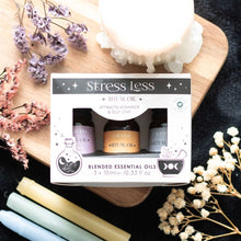 Load image into Gallery viewer, Set of 3 Stress Less Ritual Blended Essential Oils
