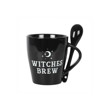 Load image into Gallery viewer, Witches Brew Mug and Spoon Set