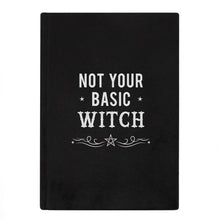 Load image into Gallery viewer, Not Your Basic Witch Velvet A5 Notebook
