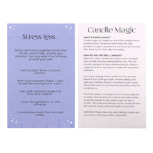 Load image into Gallery viewer, Pack of 12 Stress Less Spell Candles