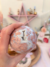 Load image into Gallery viewer, Pink and Blue / Cotton candy Sphere
