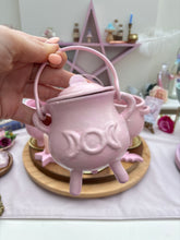 Load image into Gallery viewer, Pink 7.5cm Iron Cauldron
