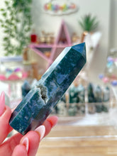 Load image into Gallery viewer, Moss Agate Towers
