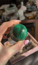 Load image into Gallery viewer, Malachite Sphere
