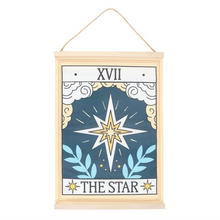 Load image into Gallery viewer, The Star Vintage Tarot Wall Hanging
