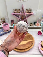 Load image into Gallery viewer, Flower Agate Sphere
