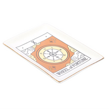 Load image into Gallery viewer, The Wheel of Fortune Vintage Tarot Trinket Dish
