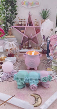 Load image into Gallery viewer, Pink Terracotta Cauldron
