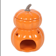 Load image into Gallery viewer, Stacked Pumpkin Oil Burner and Wax Warmer
