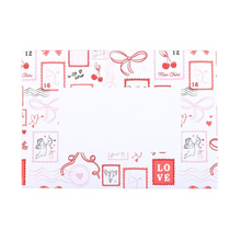 Load image into Gallery viewer, Love Letter Locket Necklace on Greeting Card
