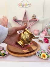 Load image into Gallery viewer, Brass offering dishes ( - mini cauldrons for anyone in the broom closet )
