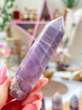 Load image into Gallery viewer, Purple Silky / Velvet Fluorite
