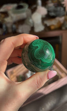 Load image into Gallery viewer, Malachite Sphere
